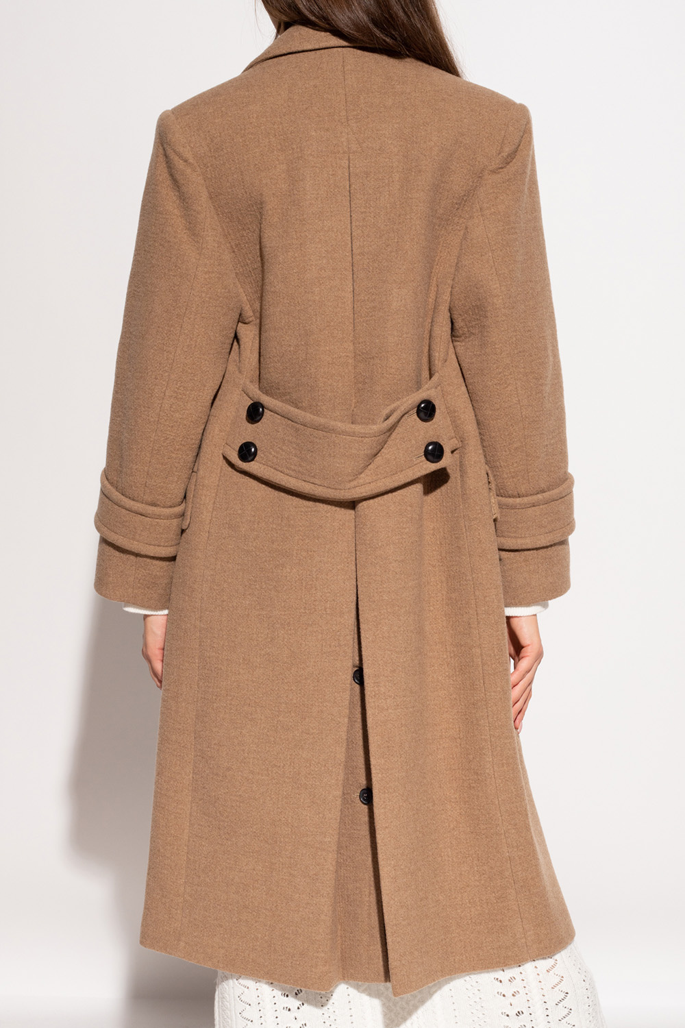 Victoria beckham hotsell camel coat